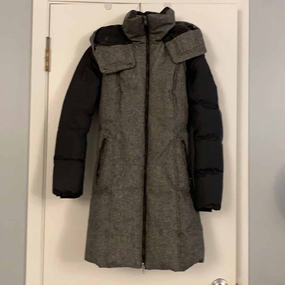 Soia & Kyo Alois Mixed Media Down Puffy Coat